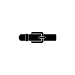کمربند مردانه مشکی